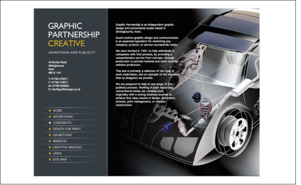 Graphic Partnership Web Site