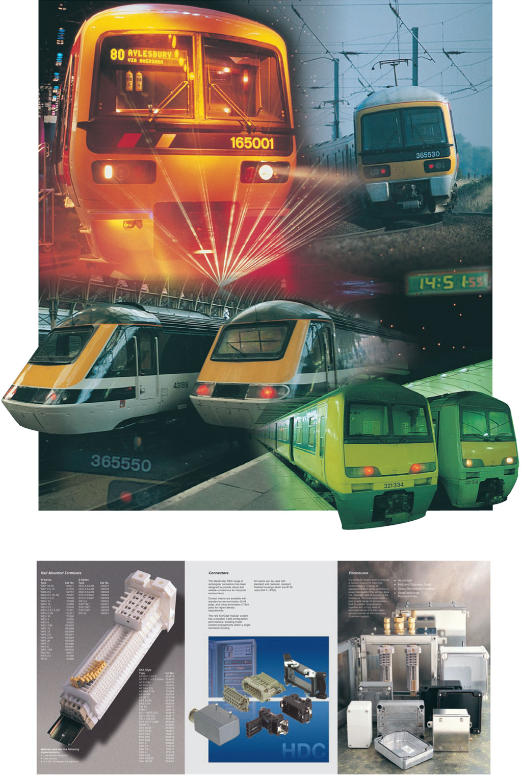 Klippon Brochure, Rail Mounted Terminals.