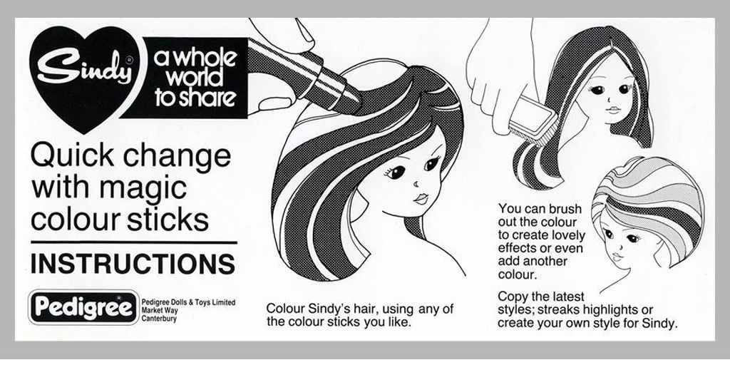 Sindy Quick Change Magic Sticks