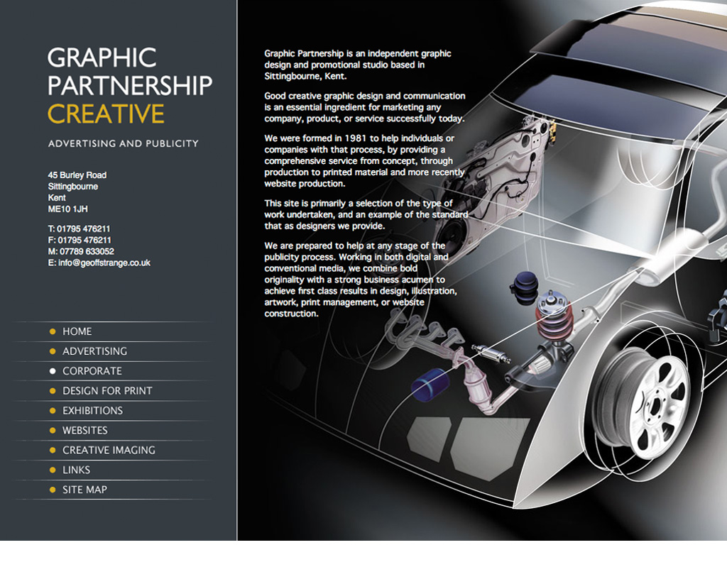 Graphic Partnership Web Site
