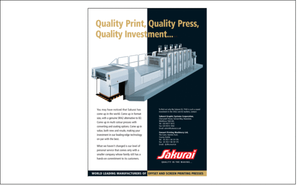 Sakurai Advertisment