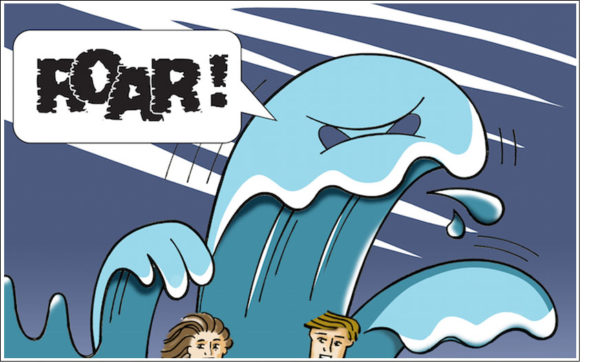 Samphire Hoe Posters, Illustration Geoff Strange.